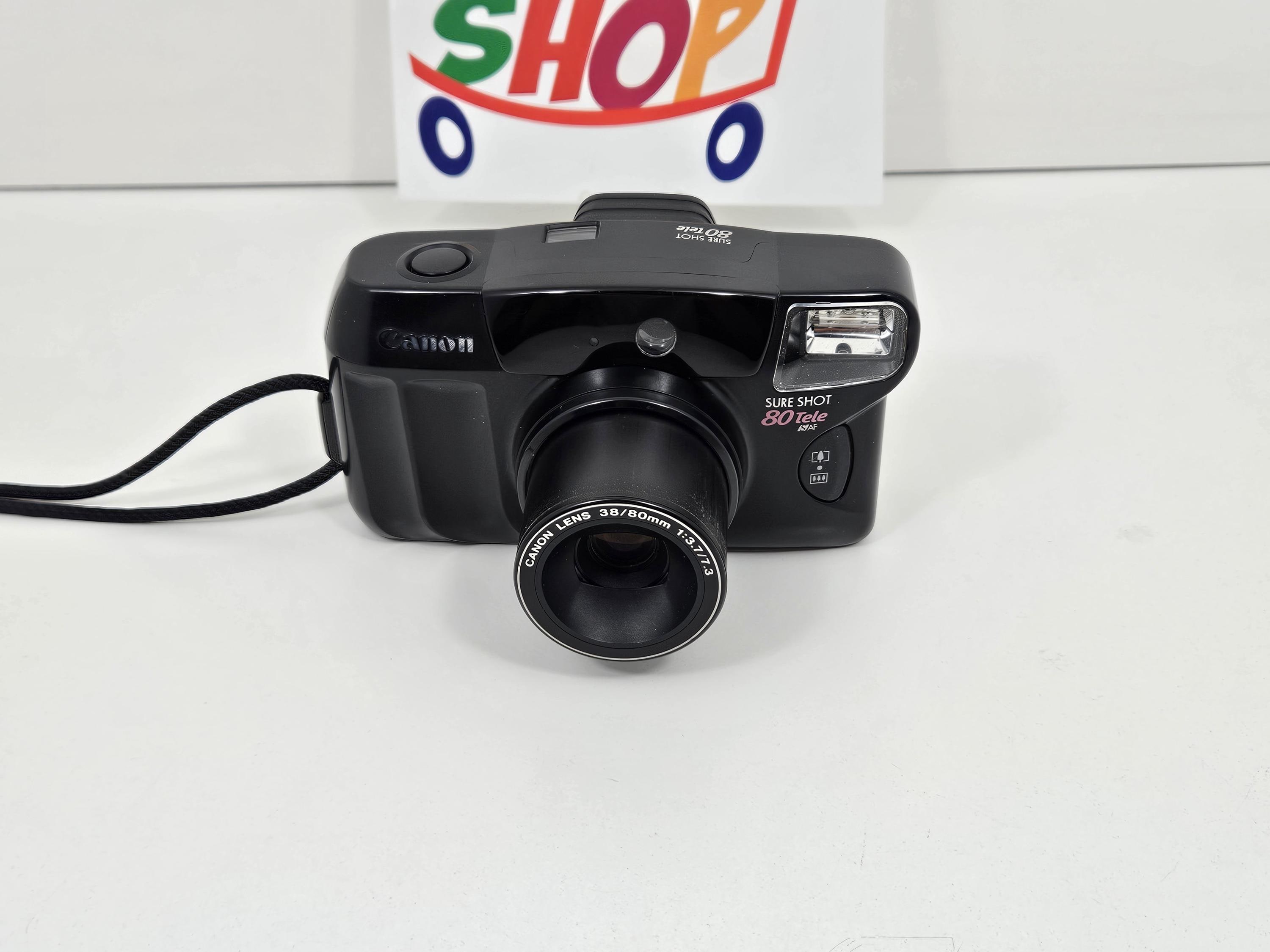 Canon Sure Shot 80 Zoom 38-80mm SAF 35mm Point & Shoot Film Camera