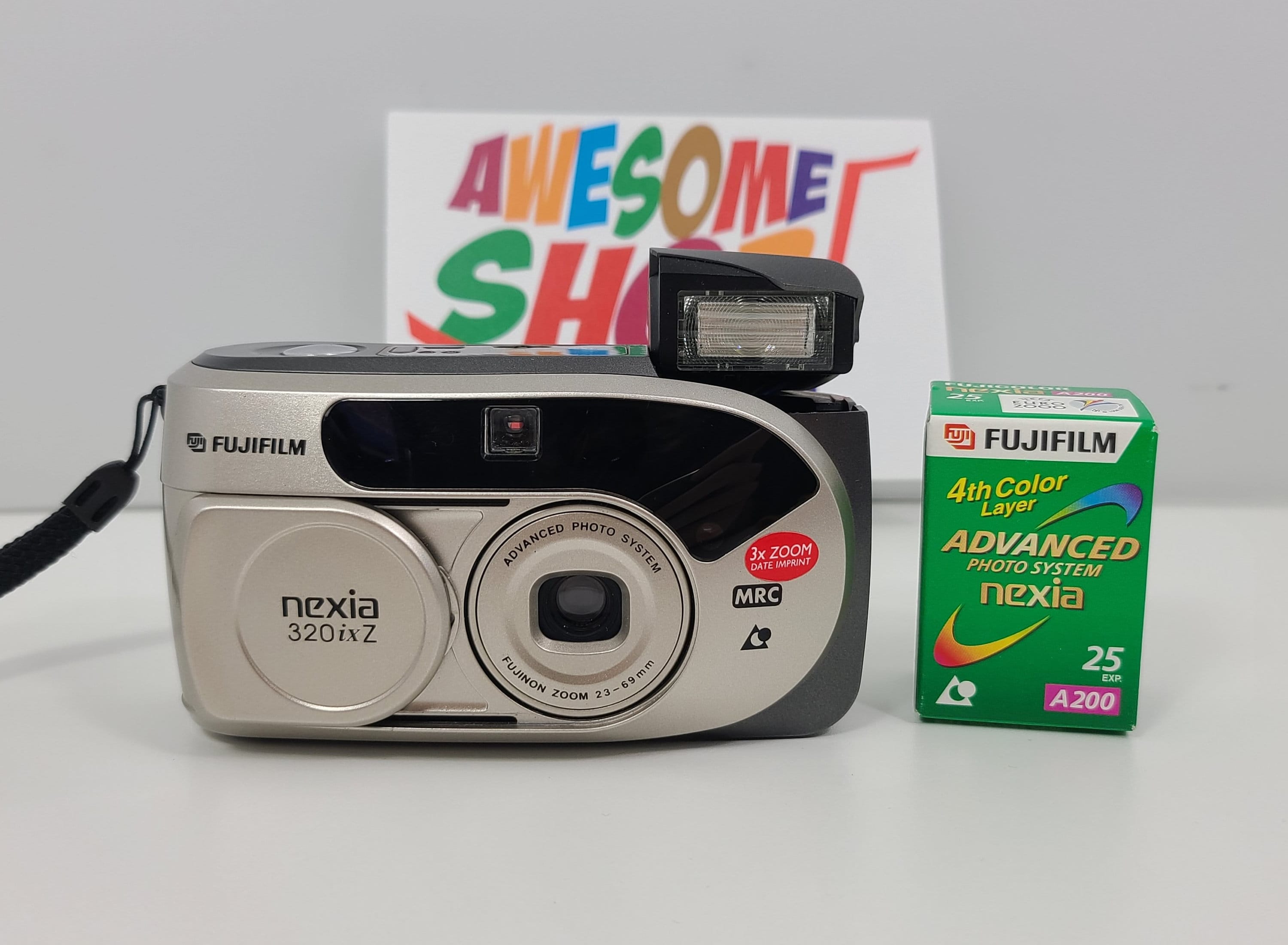 Fujifilm Nexia 320ixz Point & Shoot Compact Film Camera - With New