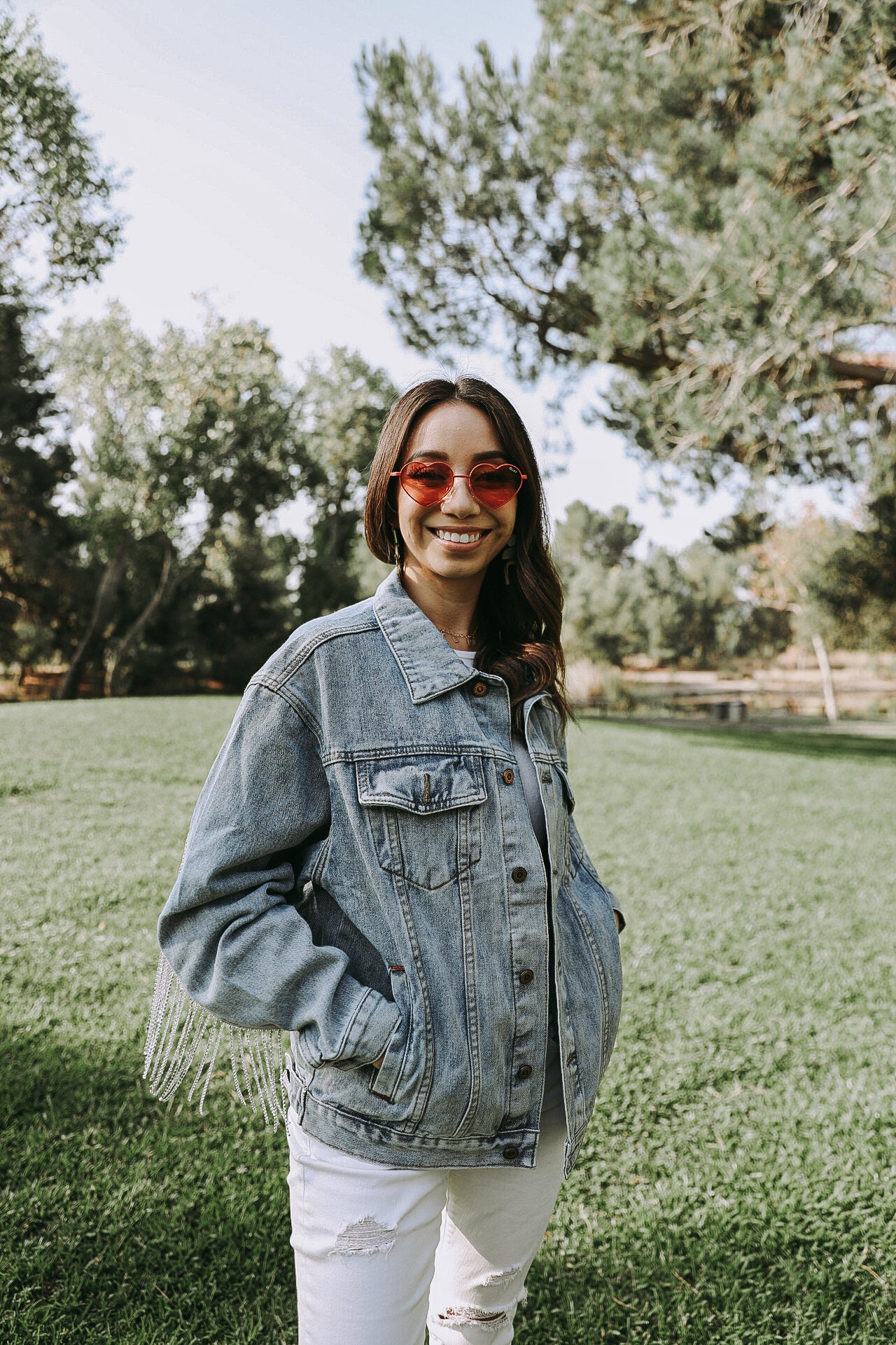 Bride Jean Jacket With Fringe Future Mrs. Denim Jacket - Etsy