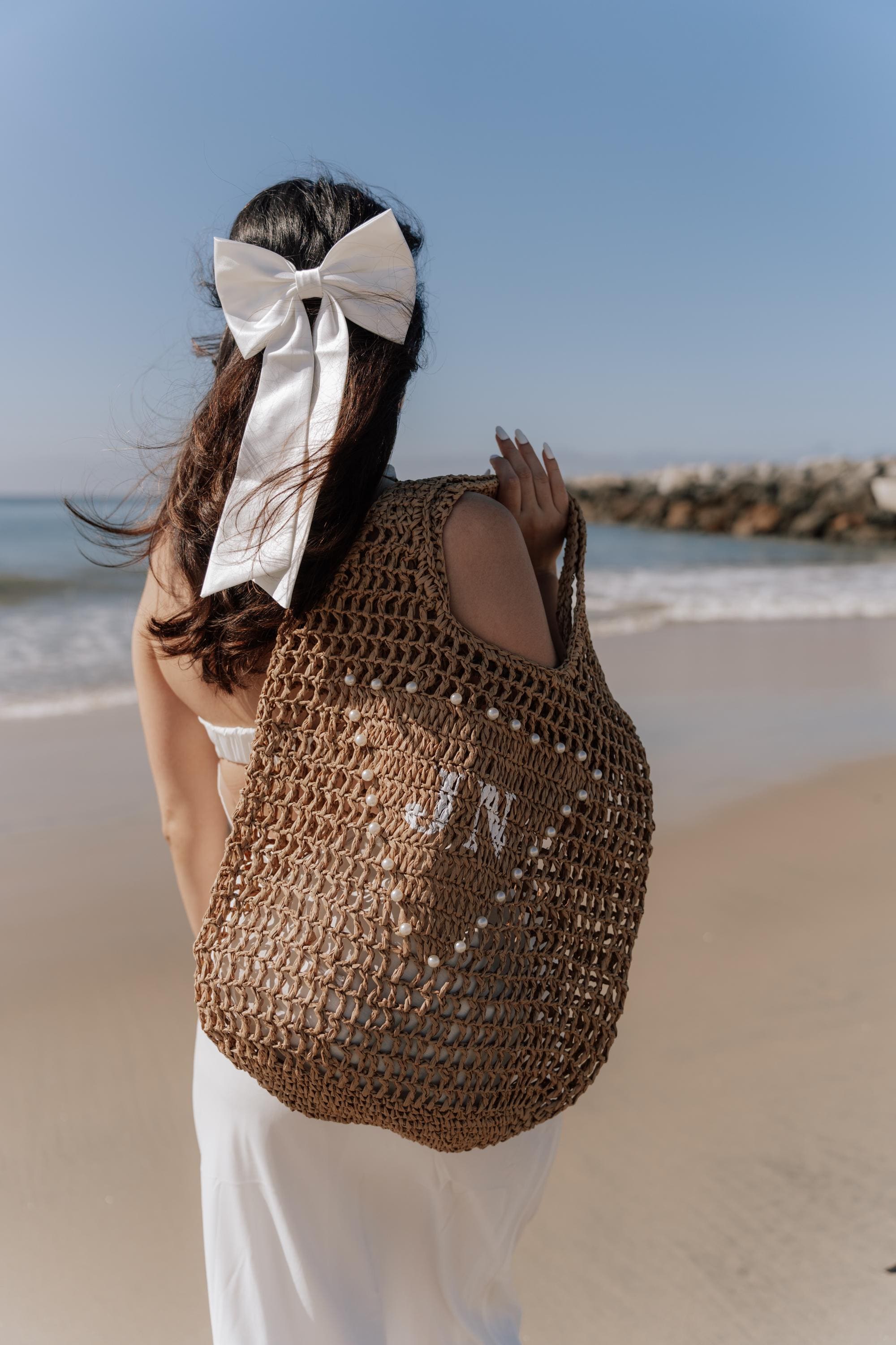 Bride Straw Bag - Etsy