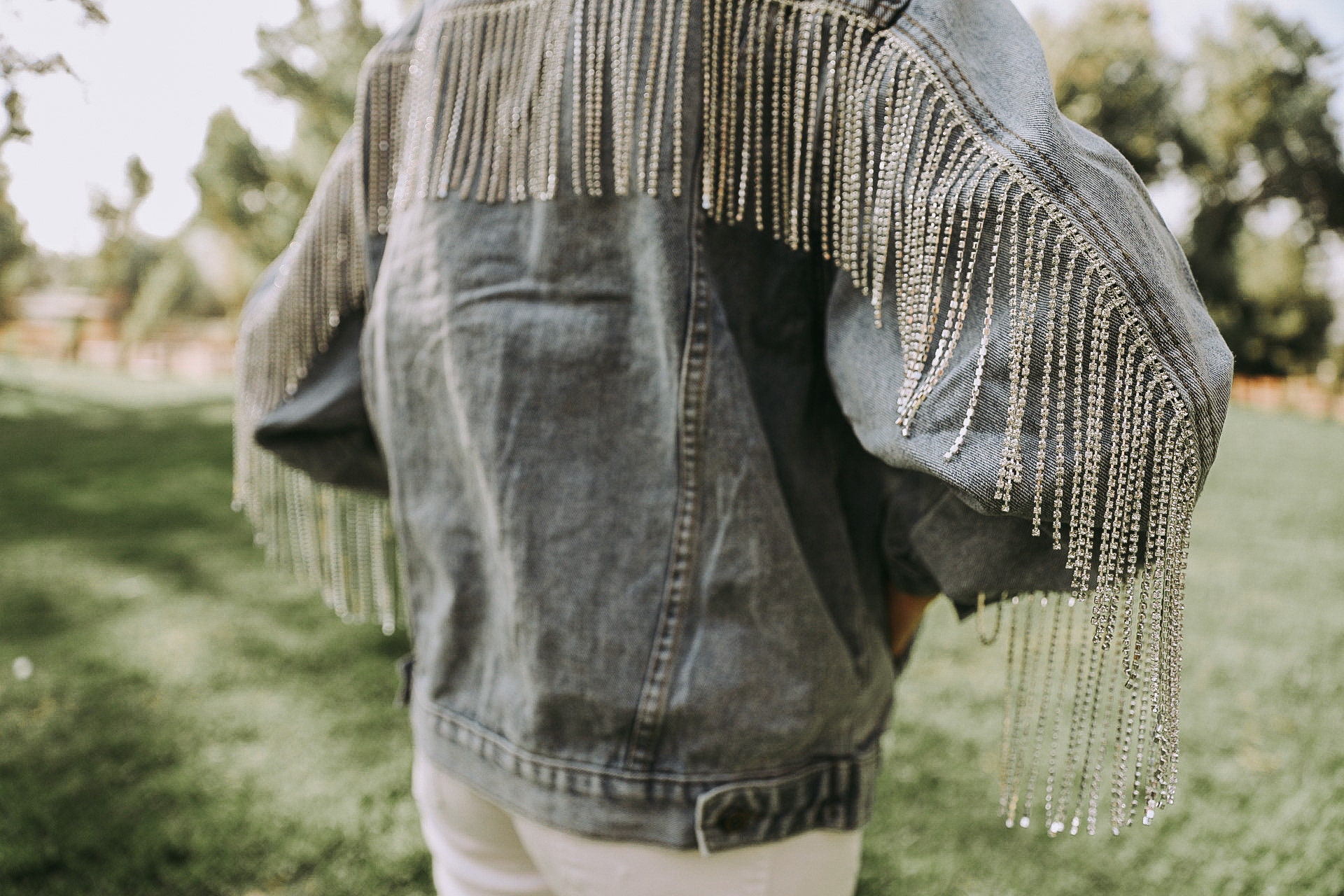 Bride Jean Jacket With Fringe Future Mrs. Denim Jacket - Etsy