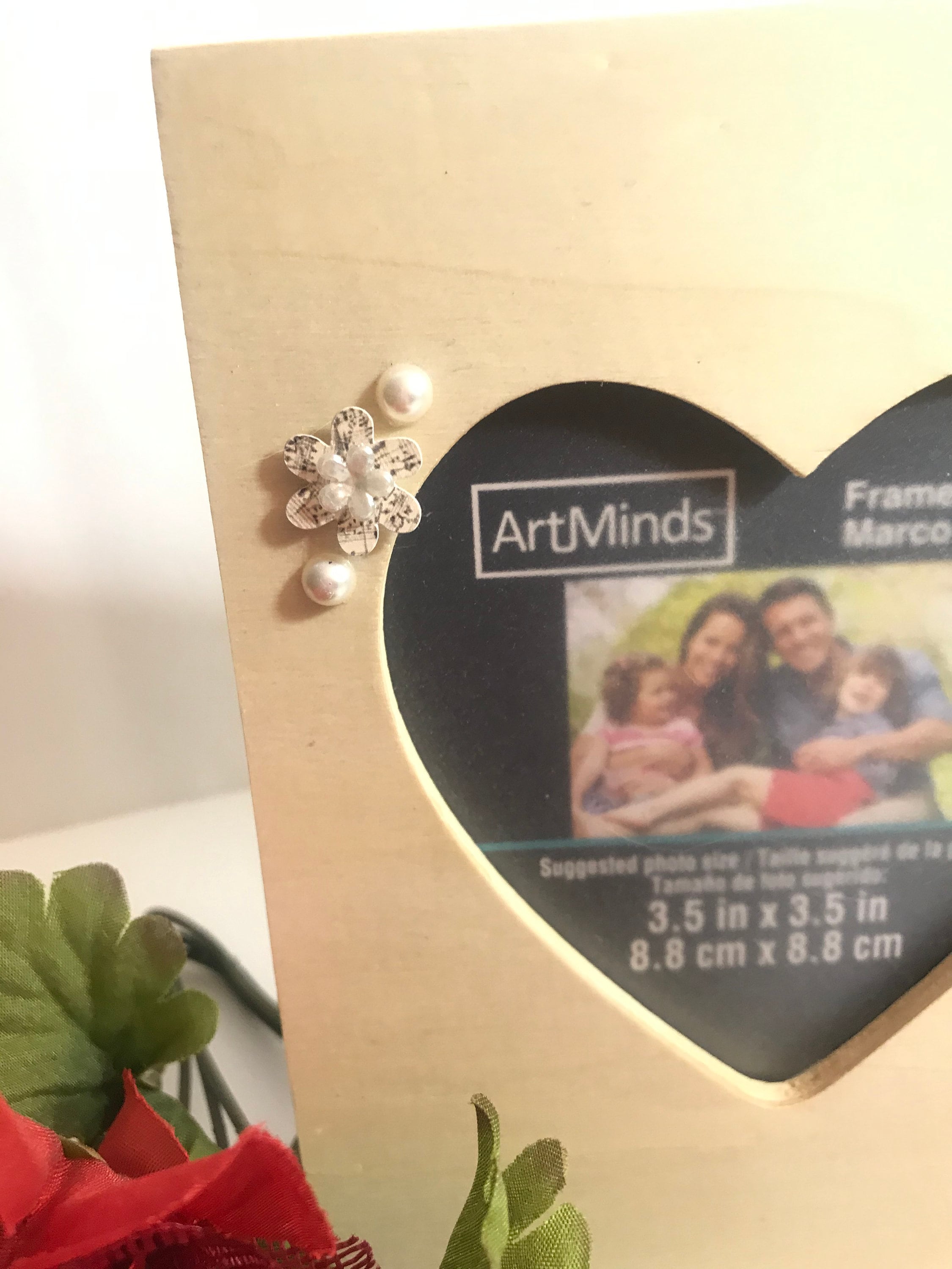 Heart Shape Picture Frame/ Wood Burn Frame with I love You/ Etsy