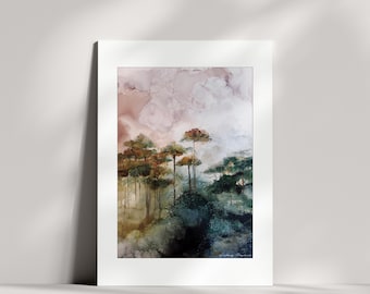 A6 Fine Art Card- Blank greetings cards - Eco Friendly Cards