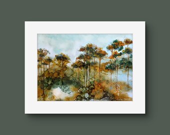 Giclée Art Print "Autumn's Approach - Part II" - Mounted or Unmounted