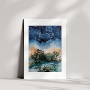Tarjeta de Bellas Artes A6 - Tarjetas de felicitación en blanco - Tarjetas ecológicas
