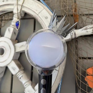 Silver Crown Light Stick Fuse Decor Topper