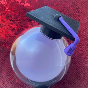 Graduation Cap Light Stick Fuse Decor Topper