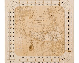 Nantucket Cribbage Board