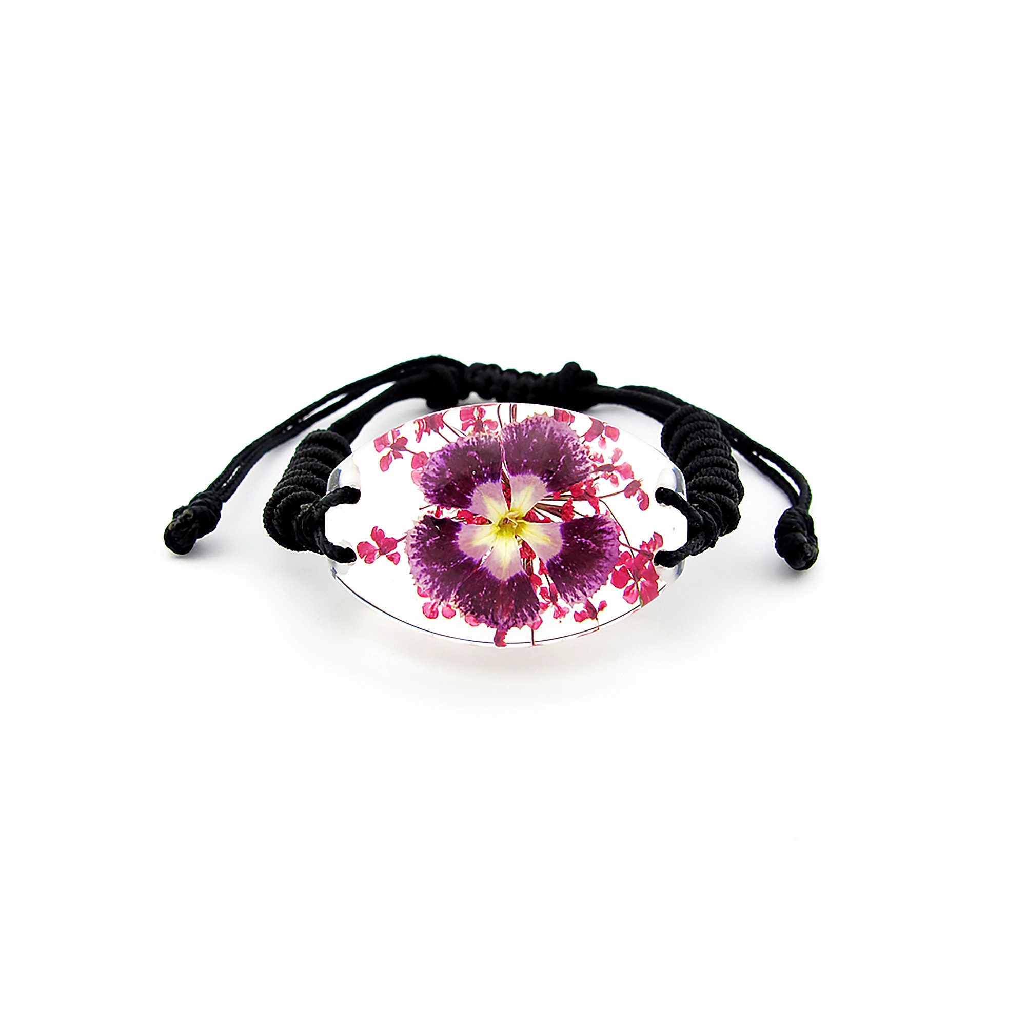 Real Rose Bracelet 1.3x0.9x0.5 in