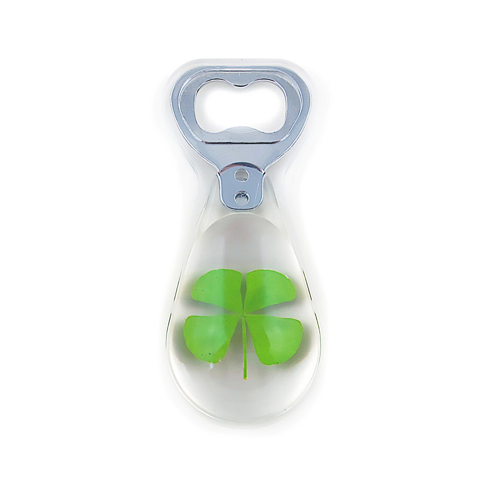 Lucky Clover Bottle Opener 1.7x3.8x0.8 in Etsy
