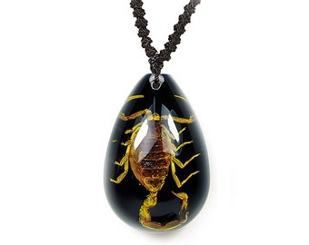 Scorpion Necklace  1x0.8x0.4 in