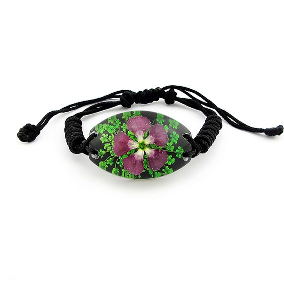 Real Rose Bracelet 1.3x0.9x0.5 in