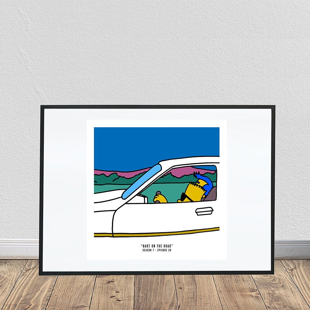 Bart on the road full episode hot sale