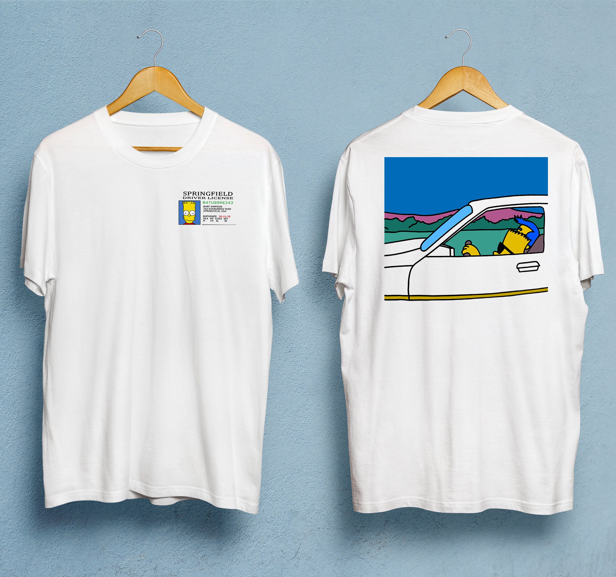 Discover On the Road - Bart T-Shirt