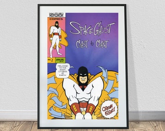Space Ghost Coast to Coast Comic Poster (24" x 36")