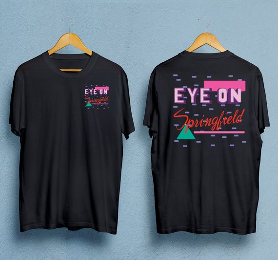 Eye on Springfield Camiseta Etsy Espa a