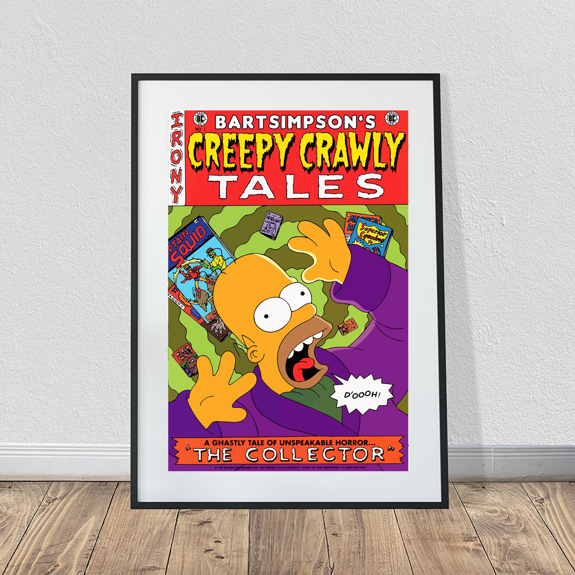 Bart Simpson's Creepy Crawly Tales Poster