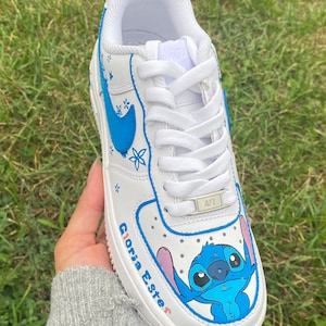 Stitch Custom Air Force Ones miaandhershenanigans - Etsy