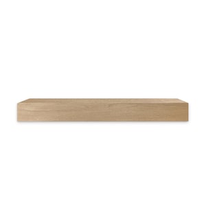 Custom White Oak Fireplace Mantel: Handcrafted Floating Shelf Custom Dimensions and Finishes Welcome