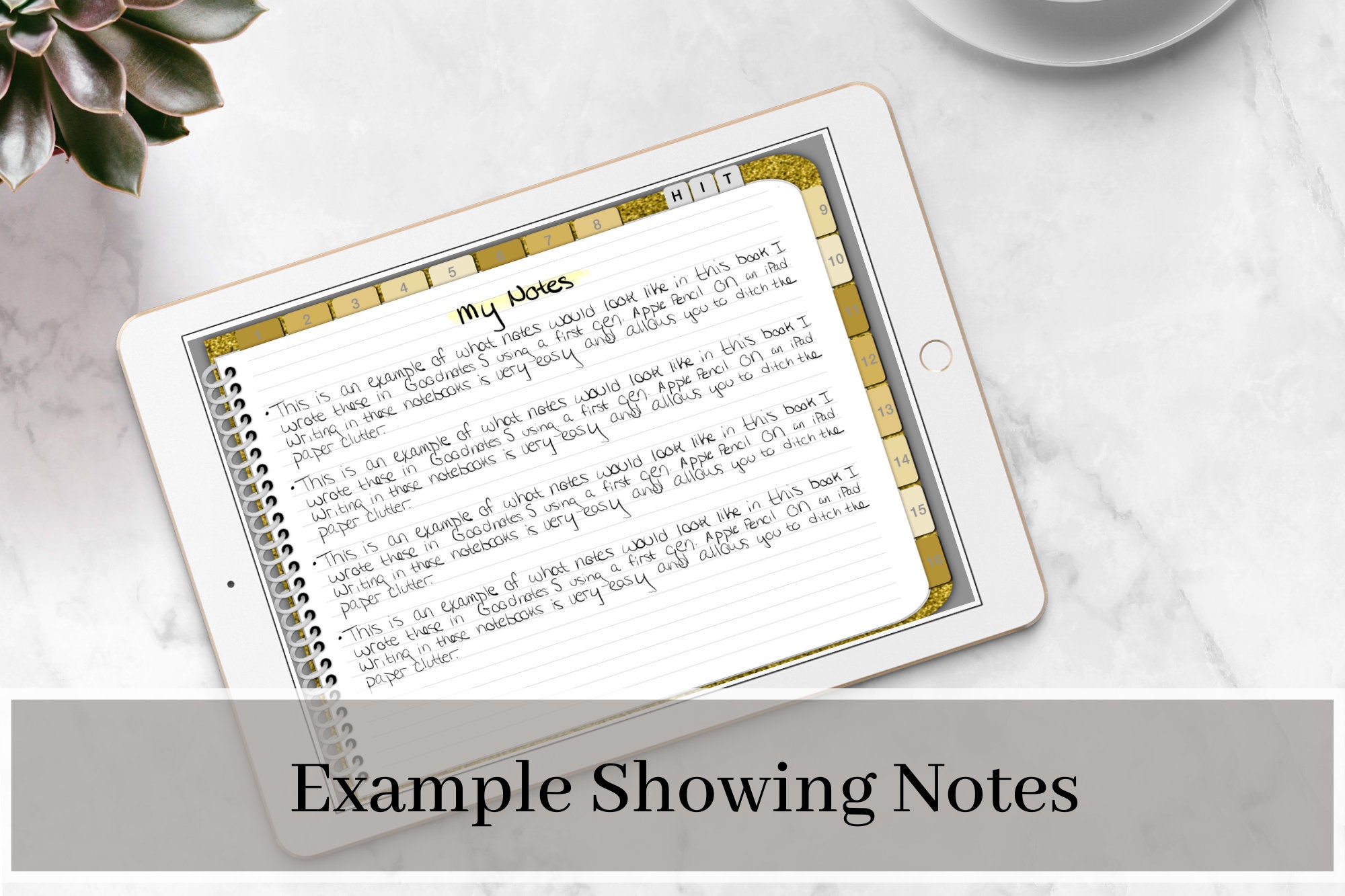 Landscape Digital Notebook for iPhone or Ipad Lovely Digital | Etsy