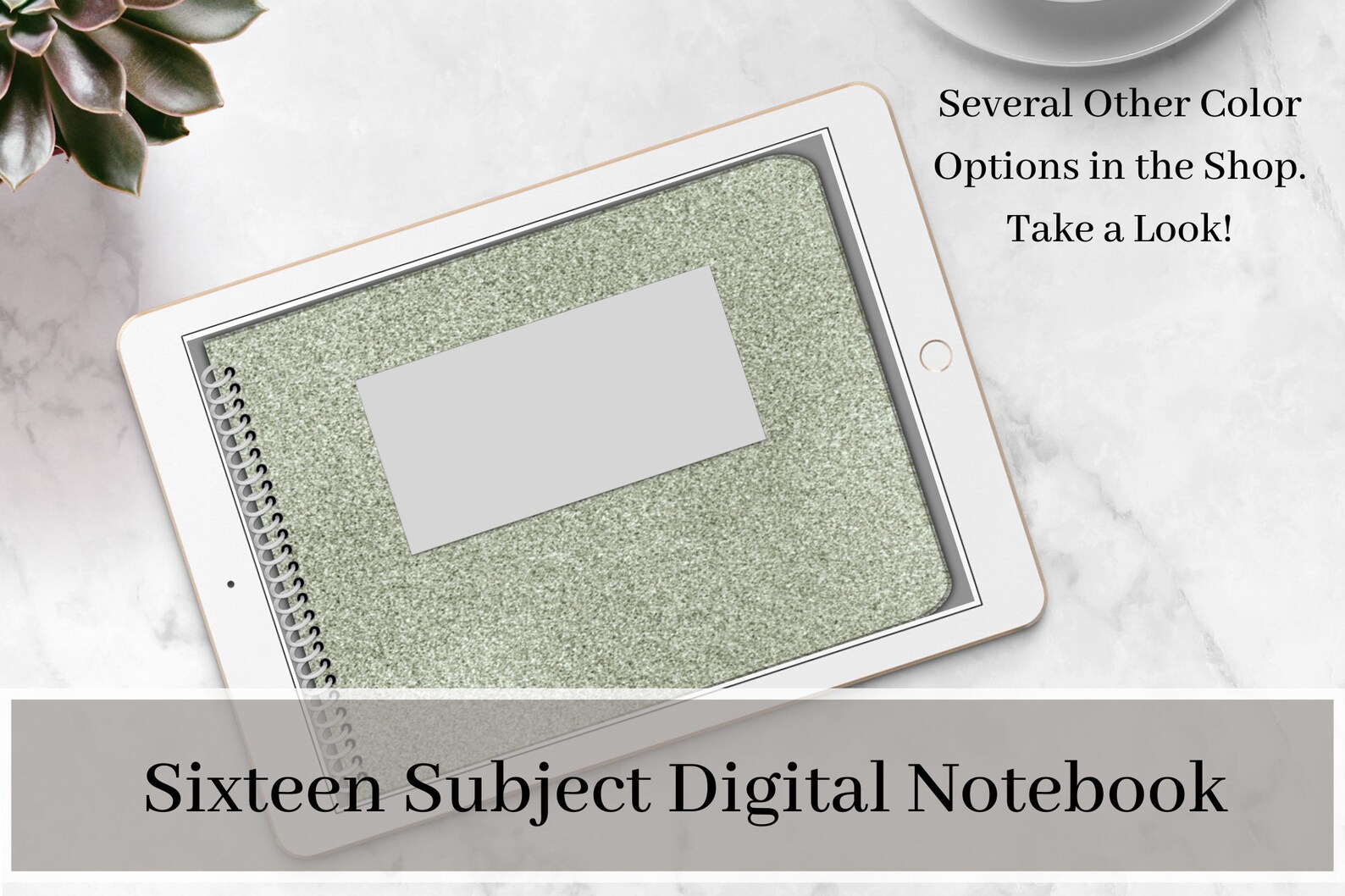 Landscape Digital Notebook Lovely Book for Goodnotes or Etsy