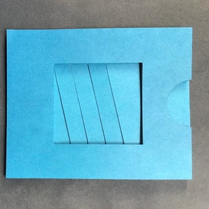 DIY Magic Picture Dissolving Card - Downloadable SVG file for Cricut cutting machine.