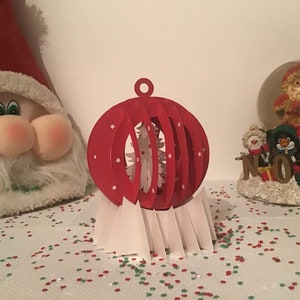 DIY 04 Schneekugeln aus Papier zu Weihnachten (SVG-Dateien).