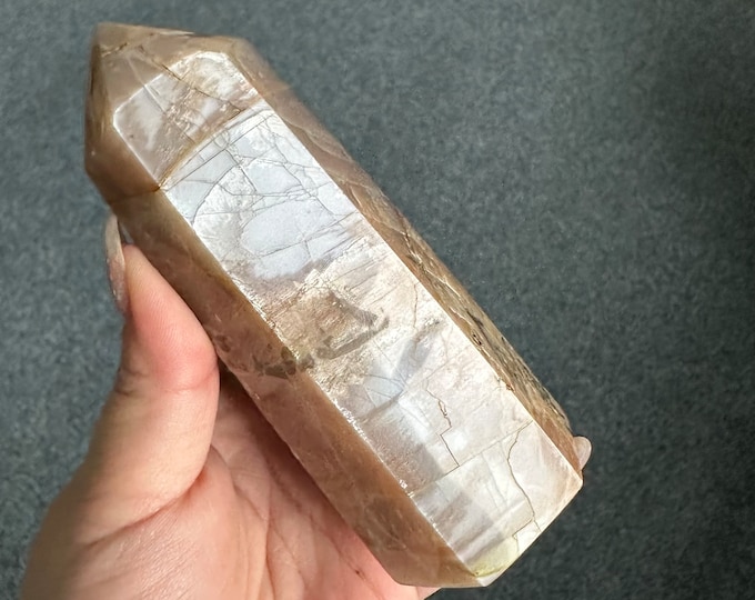 Moonstone tower  Healing Crystal home decor