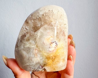 Druzy amethyst flower agate free form natural crystal ornament home decoration