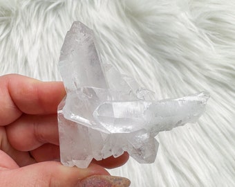Clear quartz mineral specimen | premium crystal cluster | crystal healing home decoration | healing crystal | crystal decoration