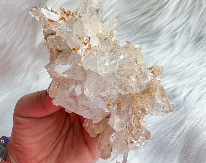 clear quartz mineral specimen | premium quartz crystal cluster | crystal healing home decoration | healing crystal | crystal decoration