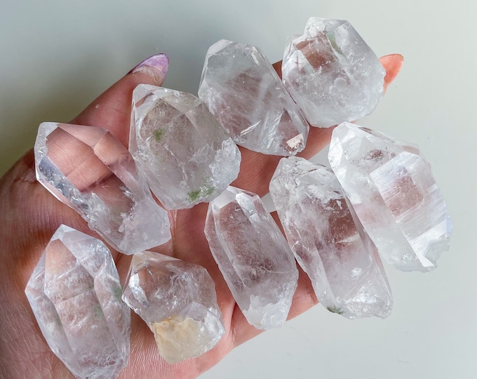 Natural quartz mini mineral specimen | natural premium crystal cluster  | crystal healing grid  home decoration | positive fengshui home