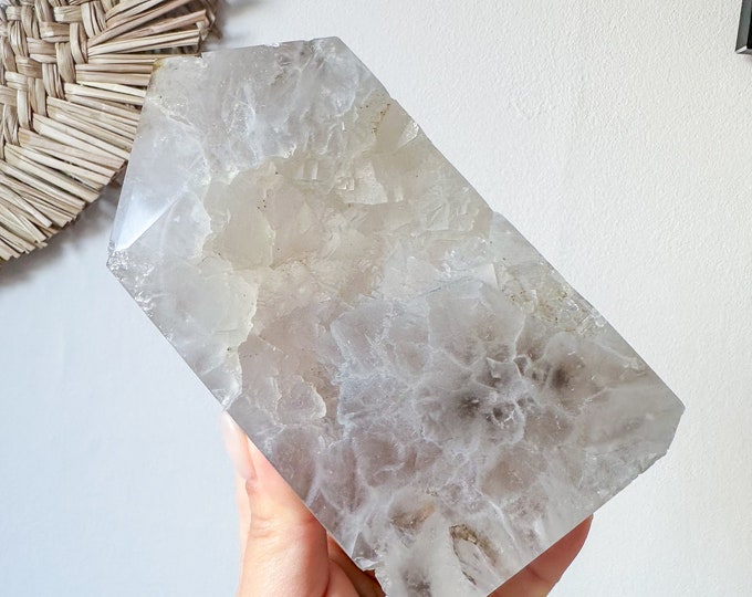 Druzy agate tower natural crystal ornament home decoration