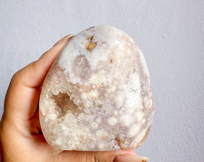 Druzy amethyst flower agate free form natural crystal ornament home decoration