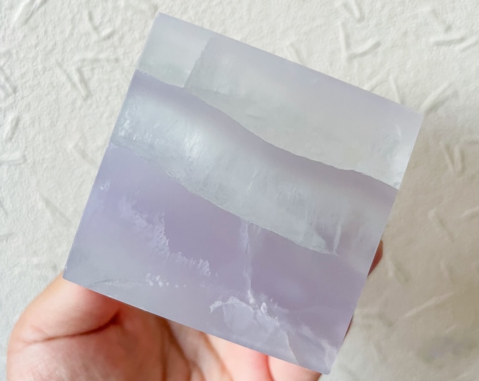 fluorite | yttrium fluorite crystal cube healing crystal home decorations