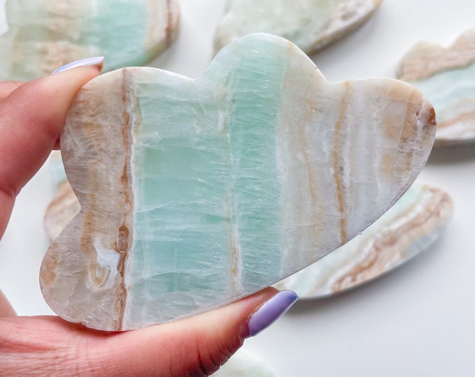 Caribbean calcite crystal cloud healing crystal healing journey home decoration