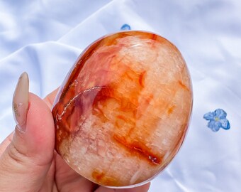 Carnelian crystal freeform | Carnelian stone home decoration | carnelian stone healing crystal | birthstone gifts| wedding anniversary gift