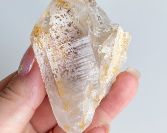Golden healer quartz cluster mineral specimen | natural premium crystal cluster  | crystal healing home decoration | positive fengshui home