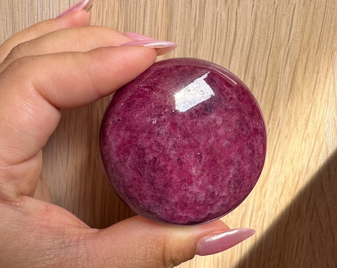 Premium Ruby Large Cabochron | Exquisite Precious Gemstone for Crystal Collectors and Enthusiasts