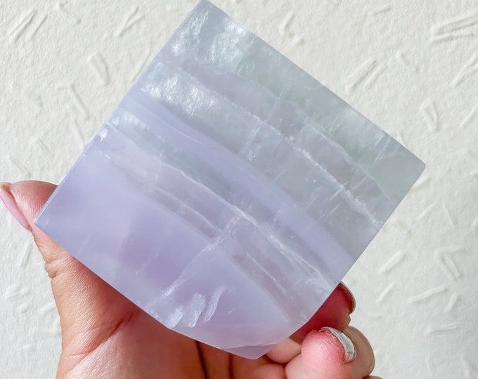fluorite | yttrium fluorite crystal cube healing crystal home decorations