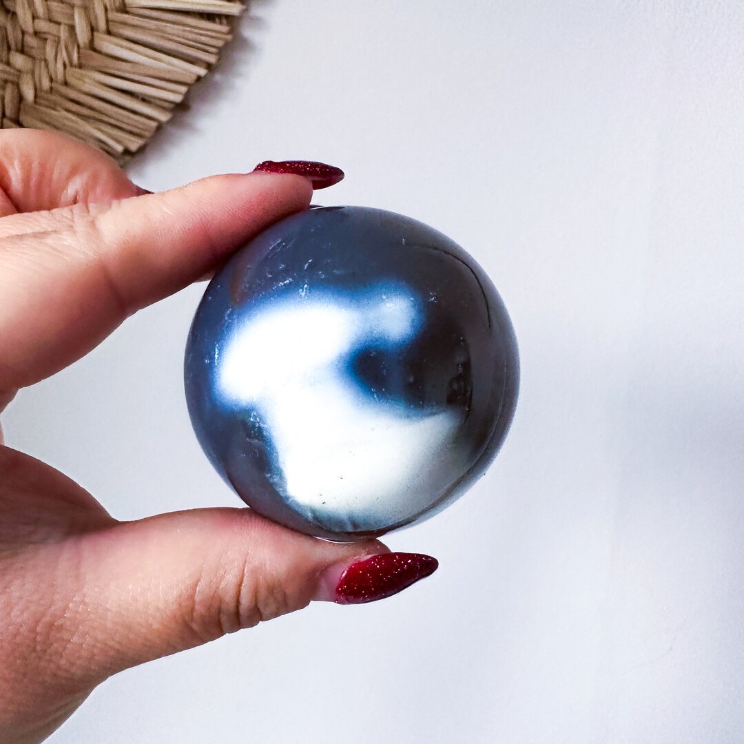 720G Orca Agate Crystal Sphere