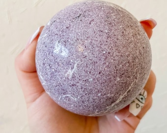 sparkle lavender Lepidolite sphere | lavender lepidolite | purple mica crystal sphere healing crystal healing journey home decoration