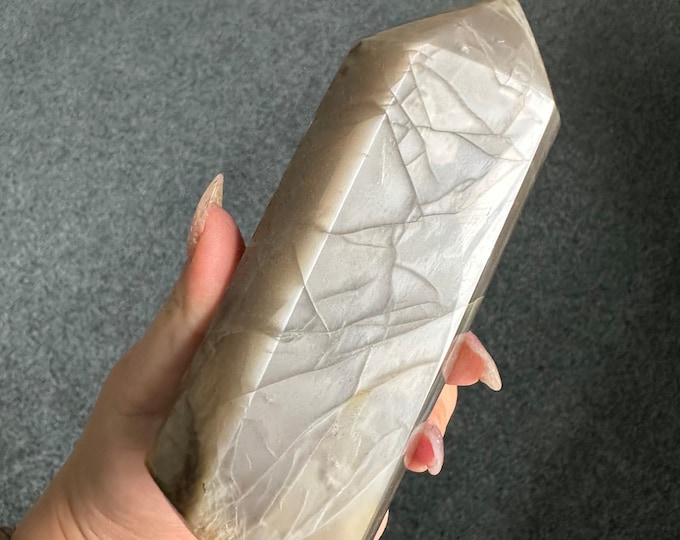 Moonstone tower  Healing Crystal home decor