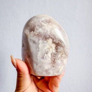 Druzy amethyst flower agate free form natural crystal ornament home decoration