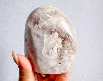 Druzy amethyst flower agate free form natural crystal ornament home decoration