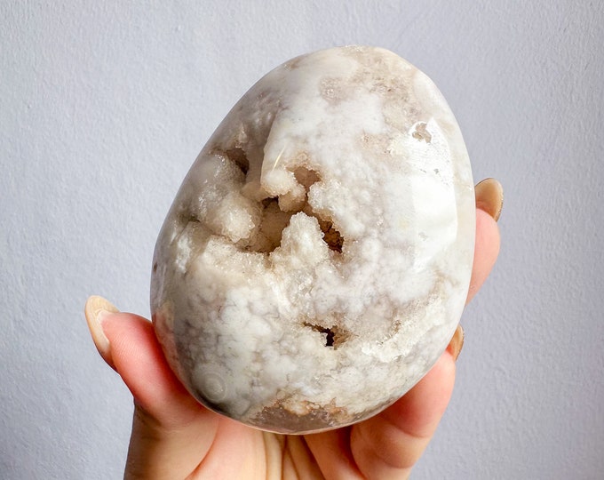 Druzy amethyst flower agate free form natural crystal ornament home decoration