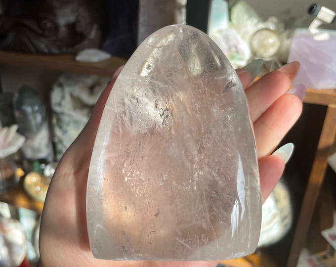 Clear quartz freeform Healing Crystal home decor