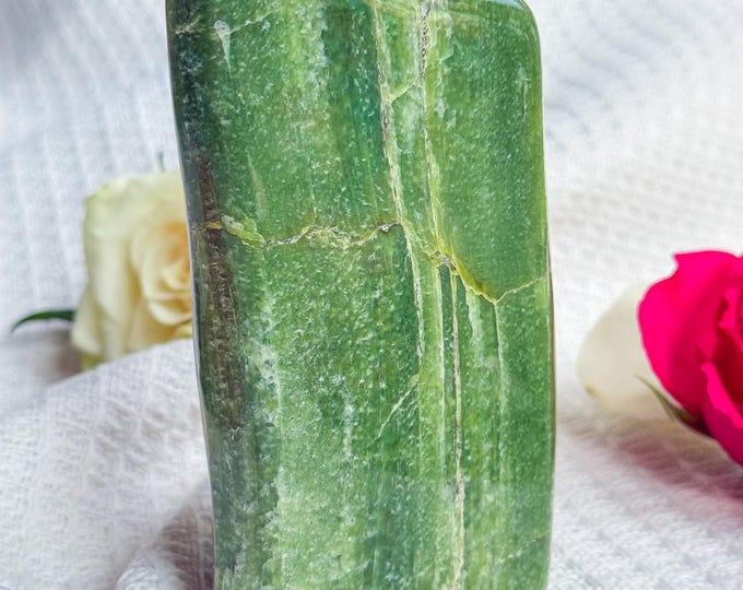 Premium Large Tremolite freeform healing crystal healing journey home decoration
