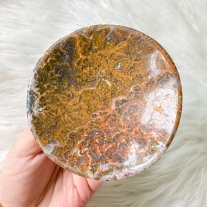 Ocean Jasper crystal bowl | crystal bowl| crystal home decor