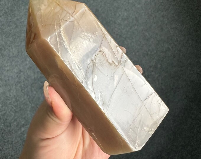 Moonstone tower  Healing Crystal home decor